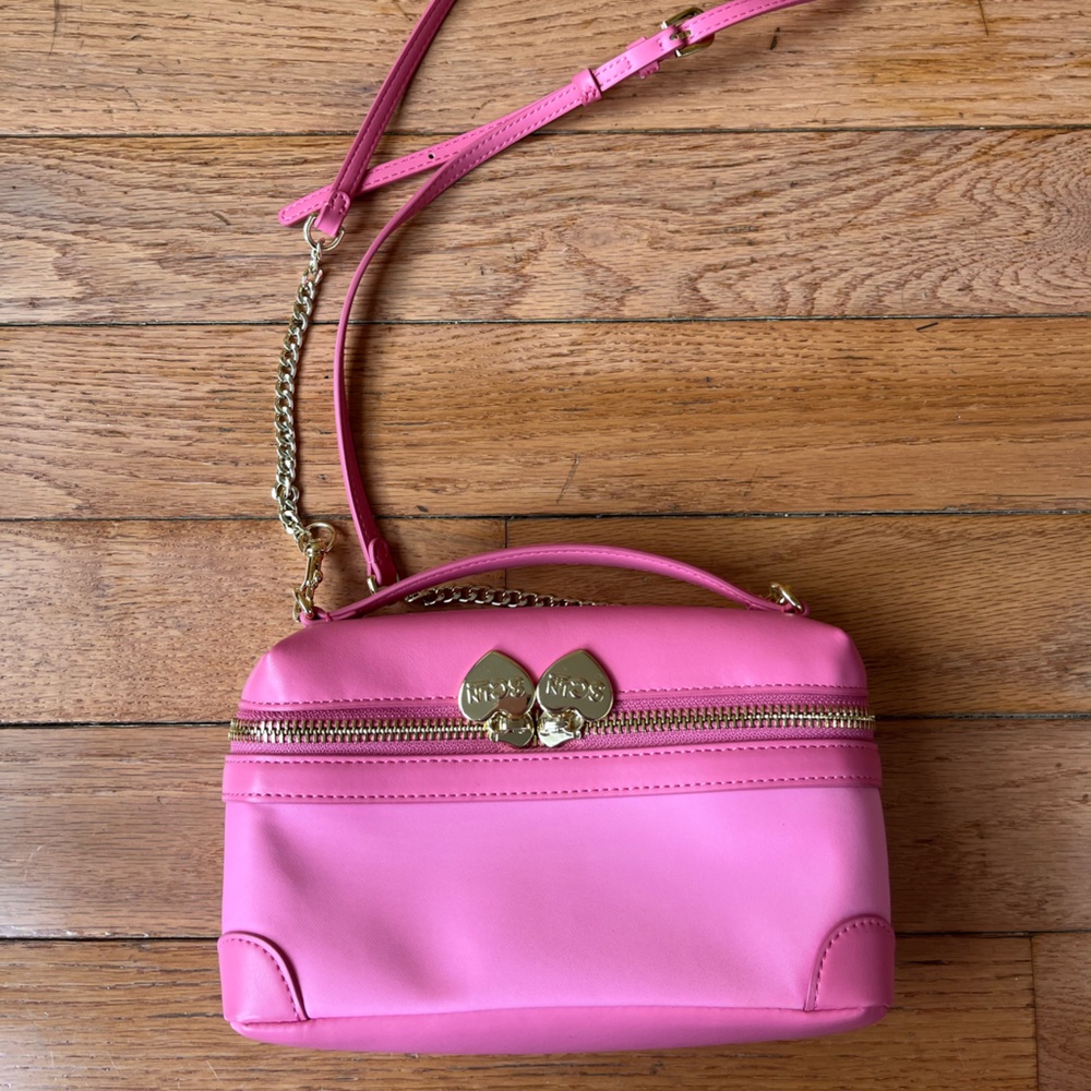 Stoney Clover Lane Pink Top Handle Crossbody Bag
